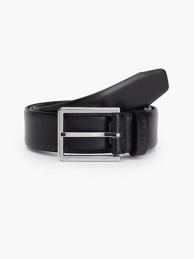 Calvin Klein USA Leather Mens Belt Black 9436518-WO